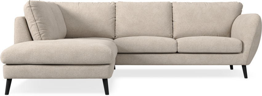 Madison Lux - 2-sits soffa med divan vänster - Vit