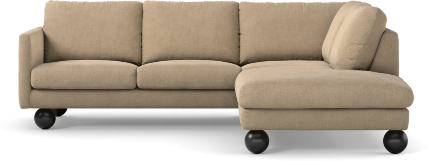 Madison Lux - 2-sits soffa med divan höger - Beige