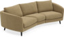 Madison - 3-sits soffa svängd, 70 cm - Brun