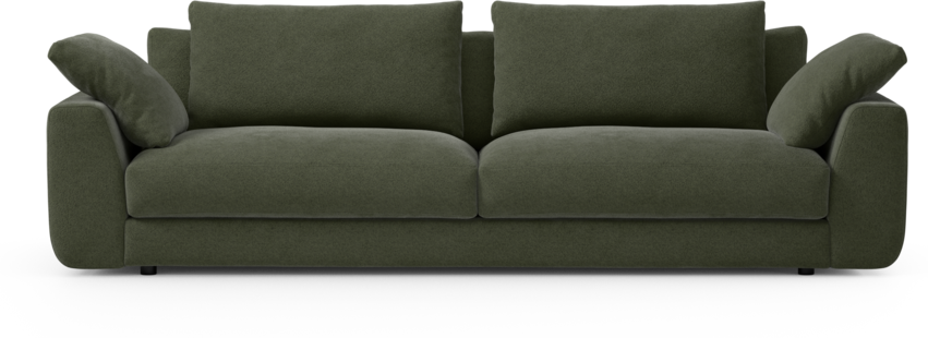 Amie - 4-sits soffa - Grön
