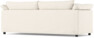 Cherrie - 3-sits soffa med kappa - Vit