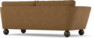 Madison Lux - 3-sits soffa - Brun