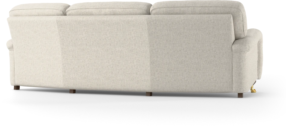 Oxford - 3-sits soffa svängd - Vit