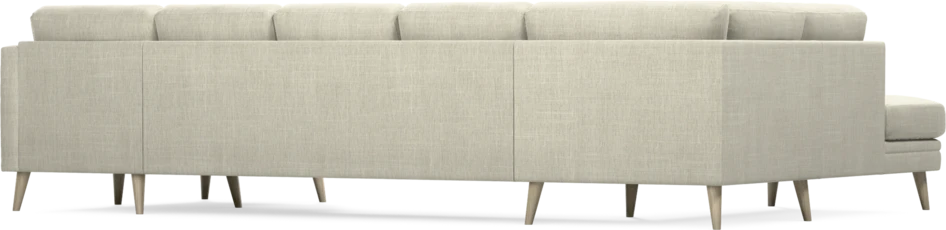 Eden - 3-sits soffa med divan vänster och schäslong höger - Beige