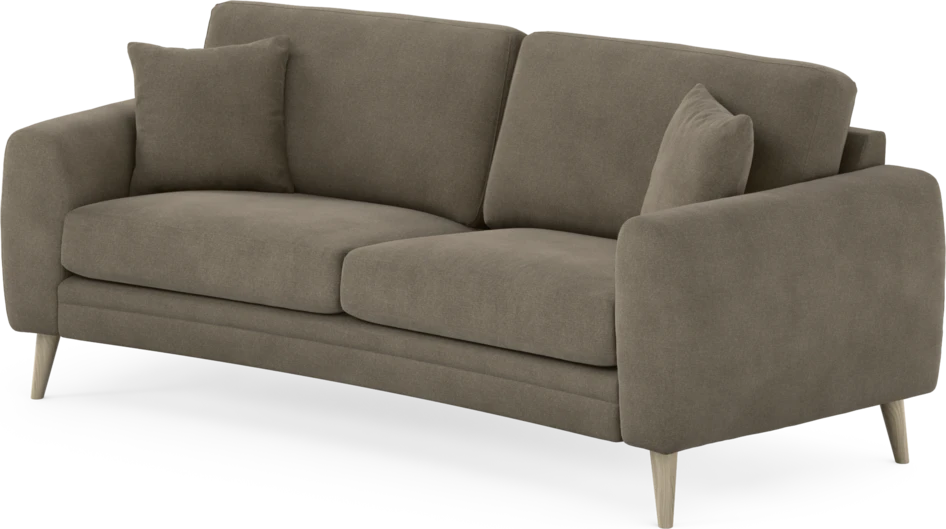 Eden - 2,5-sits soffa svängd - Beige