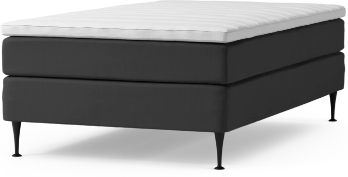 Roma Family, Kontinentalsäng, enkelsäng med bäddmadrass och sängben, B 105-140