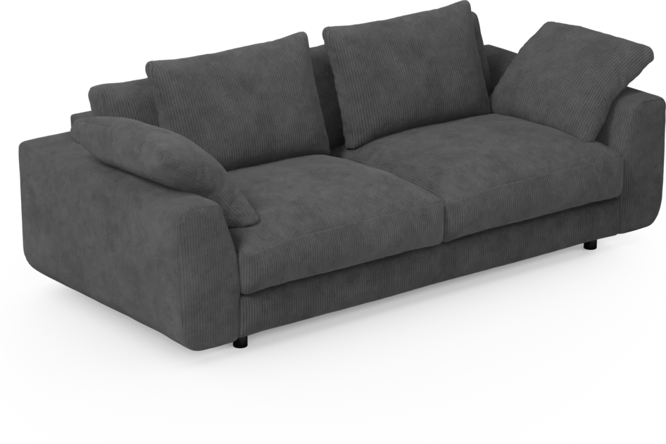 Amie - 3-sits soffa - Grå