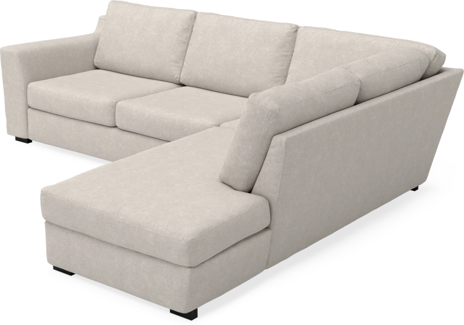 Friday - 2,5-sits soffa med divan höger - Grå