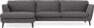 Madison - 3-sits soffa med schäslong vänster - Grå