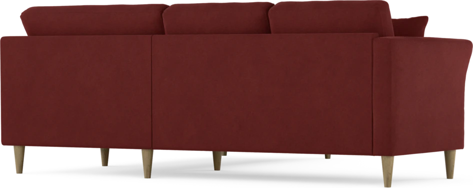 Eden - Hörnsoffa, 2+2-sits - Röd
