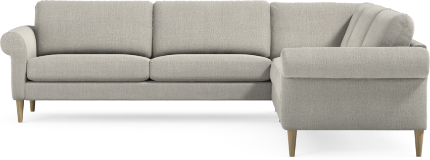 Bridge - Hörnsoffa, 3+3-sits - Grå