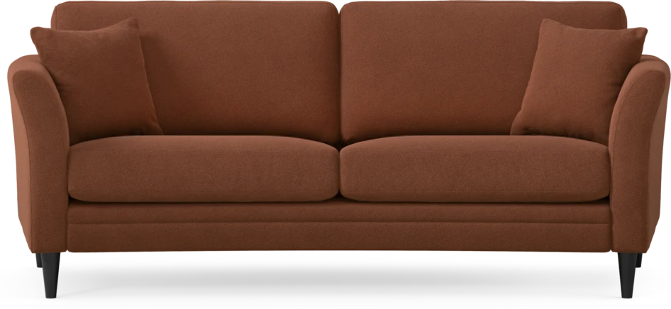 Eden - 2,5-sits soffa svängd - Orange