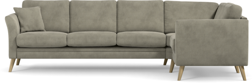 Eden - Hörnsoffa 3+1 - Grå