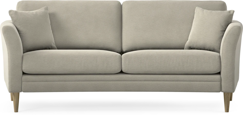 Eden - 2,5-sits soffa svängd - Brun