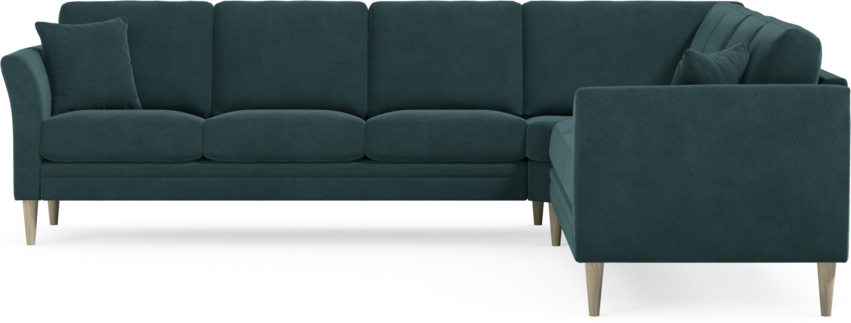 Eden - Hörnsoffa, 3+3-sits - Blå