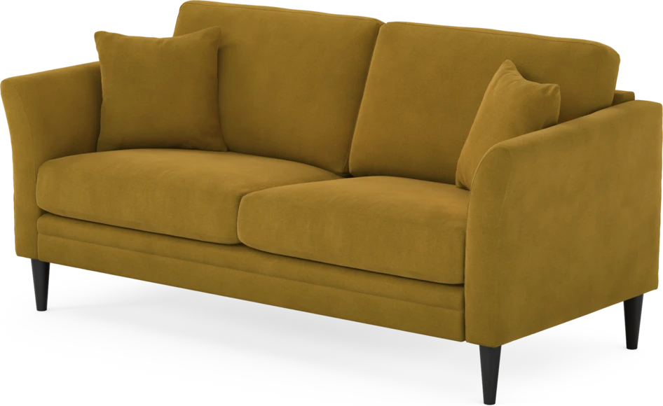 Eden - 2,5-sits soffa - Gul