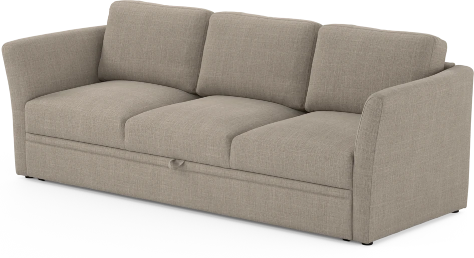 Öland - Bäddsoffa 3-sits, längsbäddad - Beige