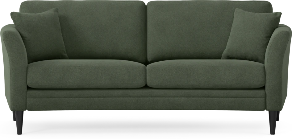 Eden - 2,5-sits soffa svängd - Grön