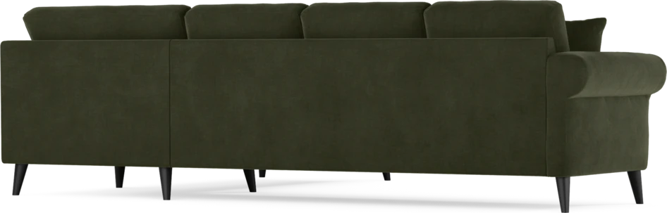 Eden - Hörnsoffa, 3+2-sits - Grön
