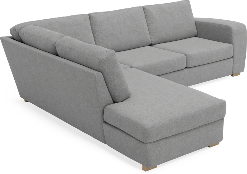 Friday - 2,5-sits soffa med divan vänster - Grå