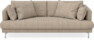 Harper - 3-sits soffa, hel dyna - Brun