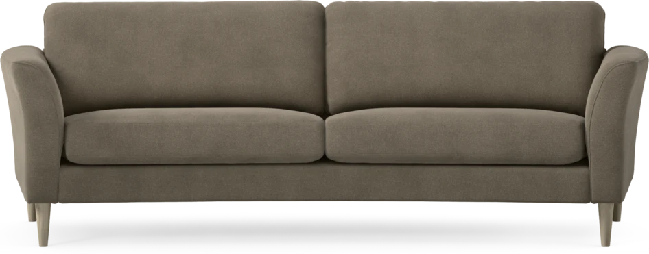 Bridge - 3-sits soffa svängd - Beige