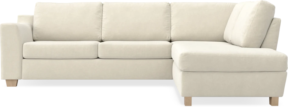 Friday - 2,5-sits soffa med divan höger - Beige