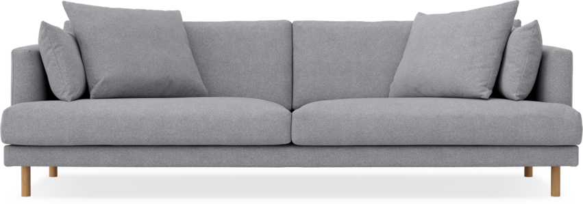 Harper - 4-sits soffa - Grå