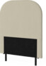 Roma Family slät - Sänggavel, 90-180 cm - Beige