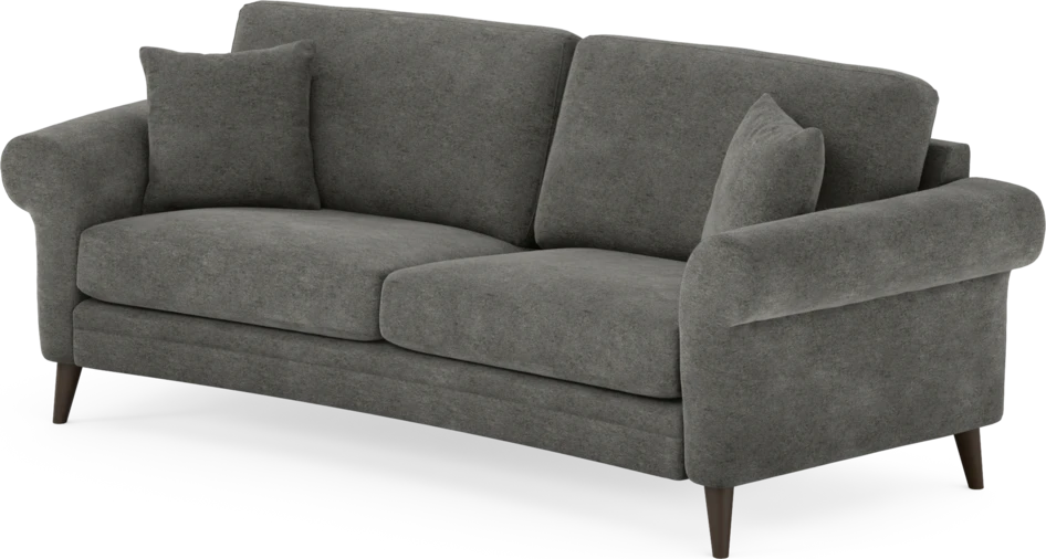 Eden - 2,5-sits soffa svängd - Grå