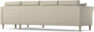 Eden - 3-sits soffa med schäslong - Beige