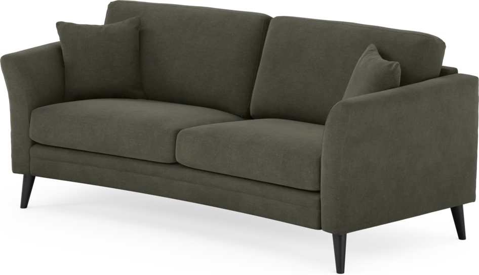 Eden - 2,5-sits soffa svängd - Grå