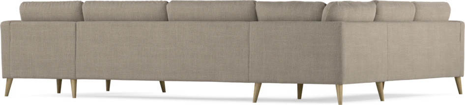Bridge - Hörnsoffa, 2+3-sits med schäslong höger - Beige