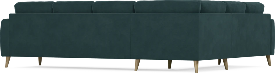 Eden - Hörnsoffa, 2+3-sits - Blå