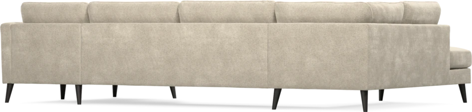 Bridge - 3-sits soffa med divan vänster och schäslong höger - Beige