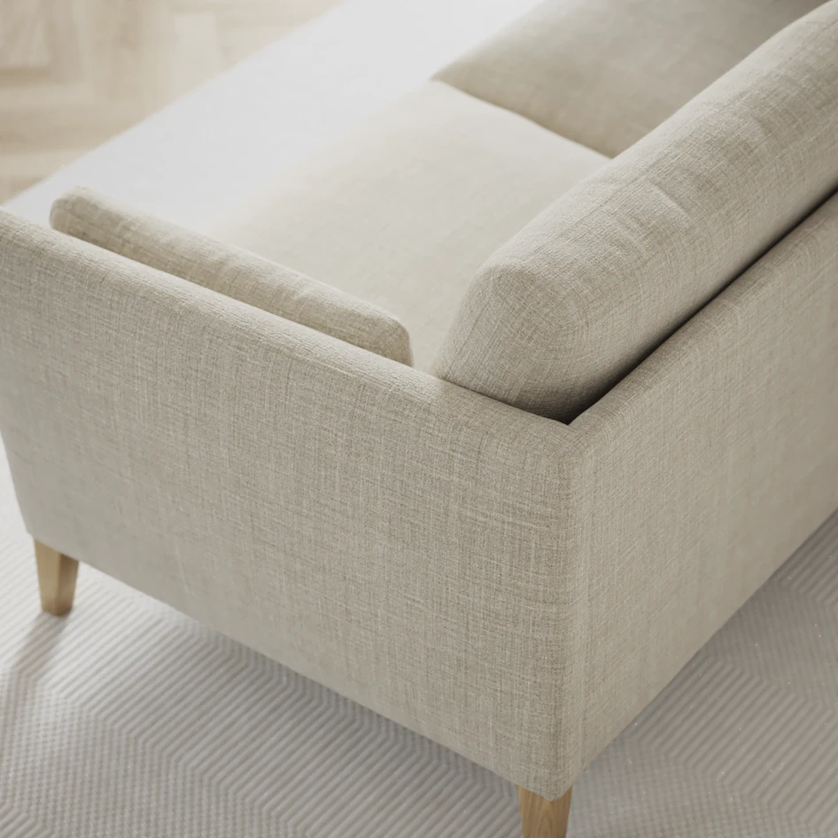 Winston - 3-sits soffa med divan höger - Beige