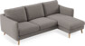 Madison Lux - 2-sits soffa med schäslong höger - Beige