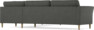 Bridge - Hörnsoffa, 3+2-sits - Grå