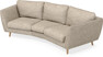 Madison - 3-sits soffa svängd, 70 cm - Beige