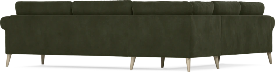 Bridge - Hörnsoffa, 2+3-sits - Grön