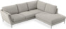 Madison - 2-sits soffa med divan höger - Grå