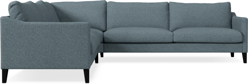 Winston - Hörnsoffa, 2+3-sits - Blå