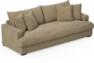 Mila - 4-sits soffa, hel dyna - Beige