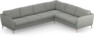 County - Hörnsoffa, 3+2-sits - Grå