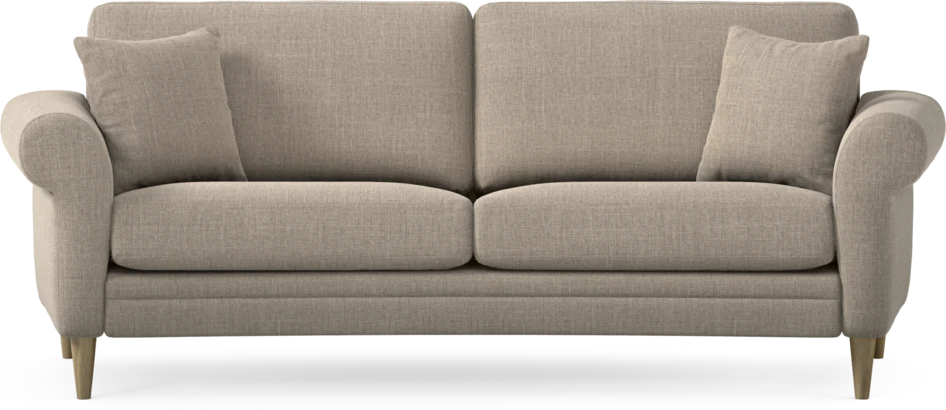 Eden - 2,5-sits soffa svängd - Beige