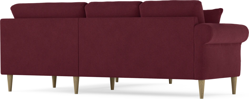 Eden - Hörnsoffa, 2+2-sits - Röd