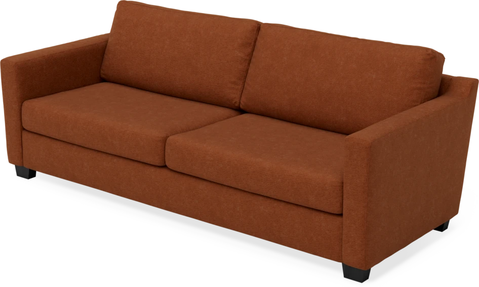 Friday - 3-sits soffa - Orange