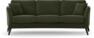 Eden - 3-sits soffa svängd - Grön