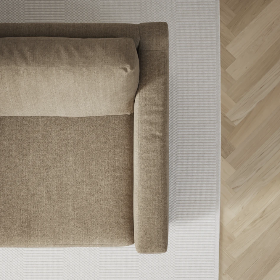 Friday - Hörnsoffa, 3+2-sits med schäslong vänster - Beige