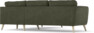 Bridge - Hörnsoffa, 2+2-sits - Grön
